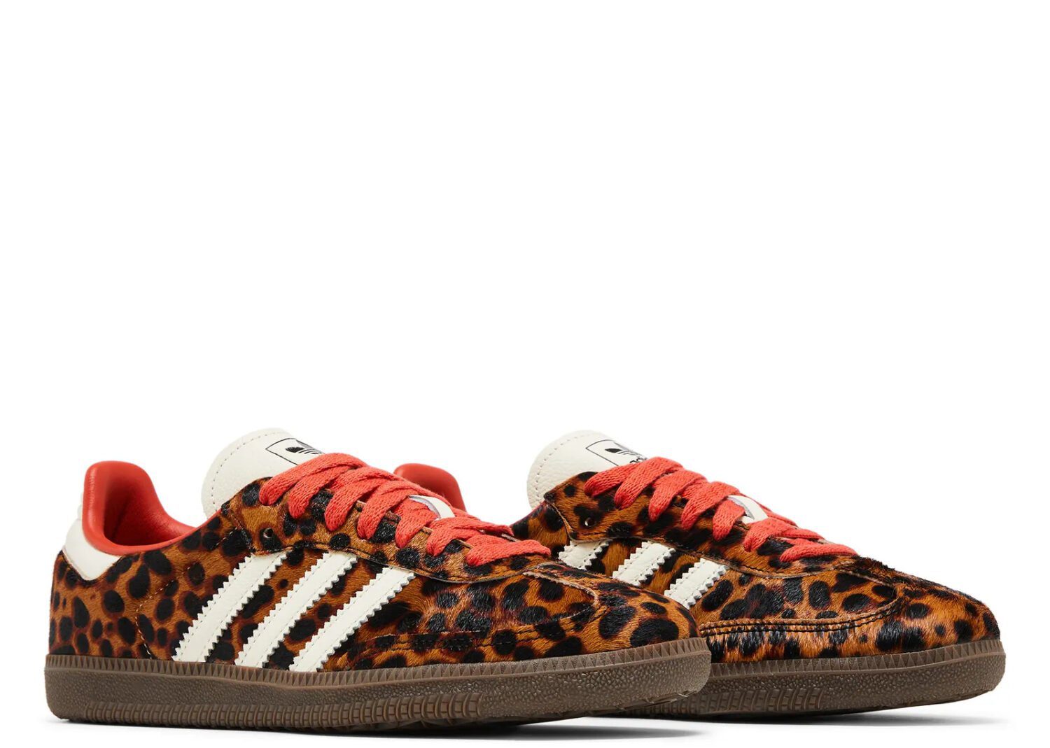 adidas samba og preloved red leopard (w)