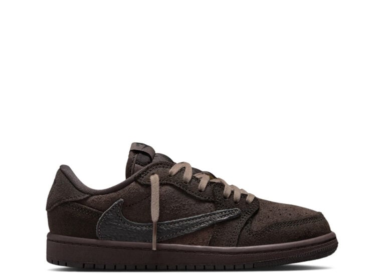 nike air jordan 1 retro low og sp travis scott velvet brown (ps)