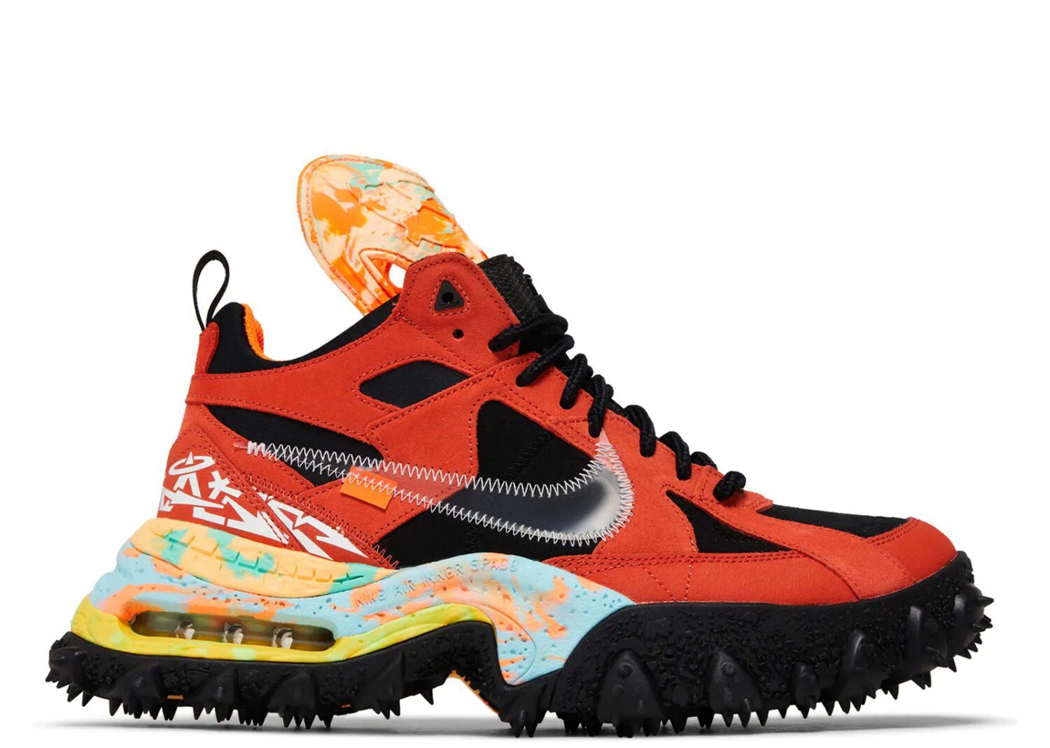 nike air terra forma off white mantra orange