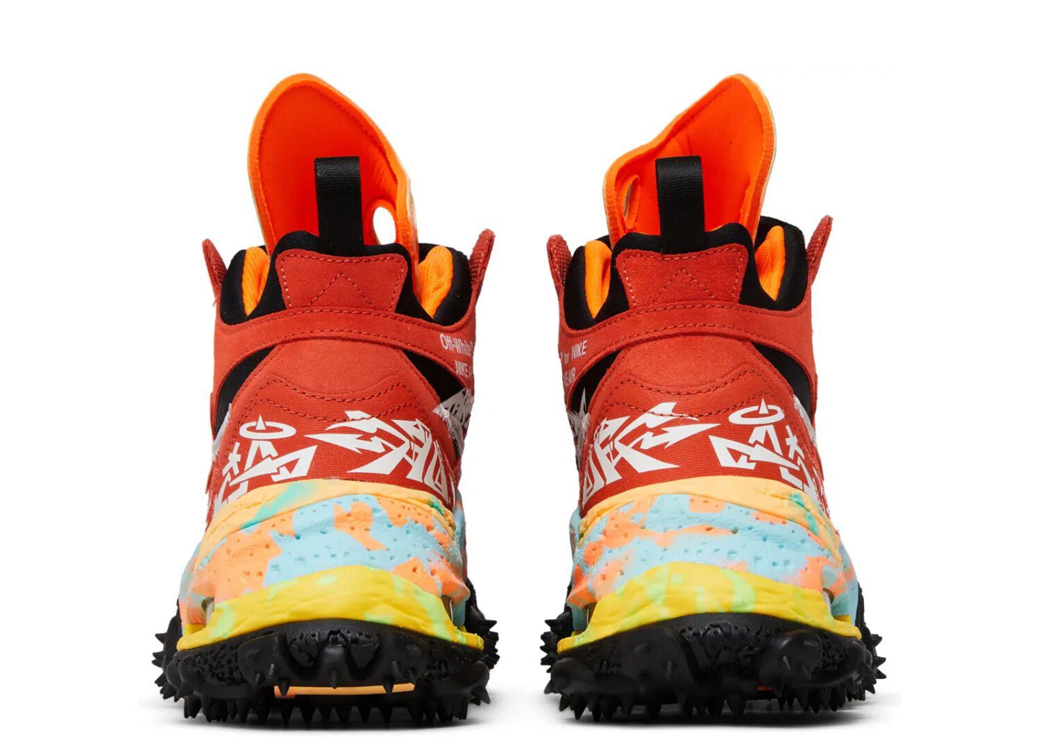 nike air terra forma off white mantra orange