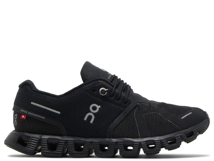 on running cloud 5 all black (w)