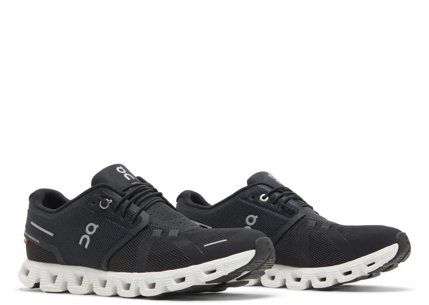 on running cloud 5 black white (w)