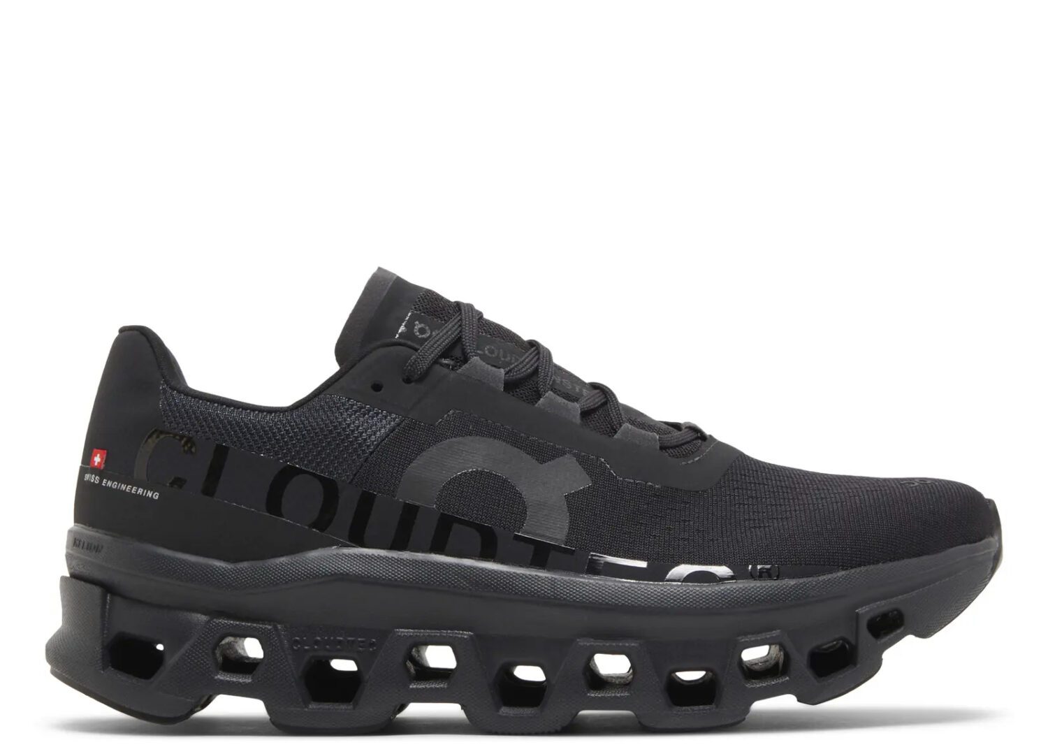 on running cloudmonster all black