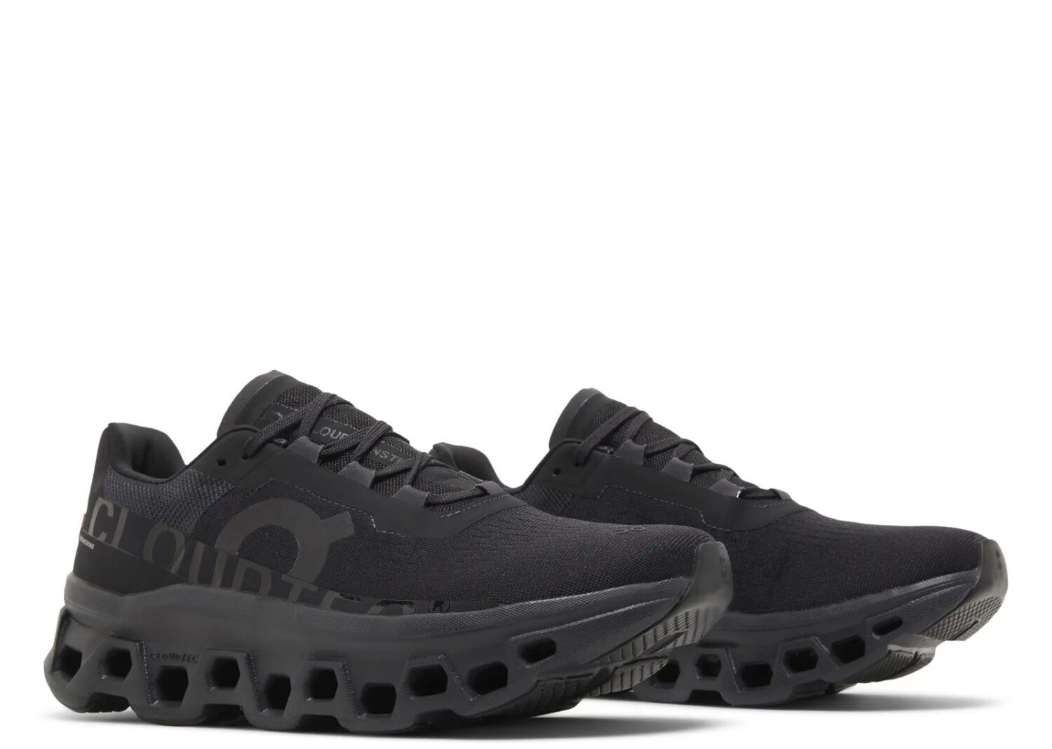on running cloudmonster all black