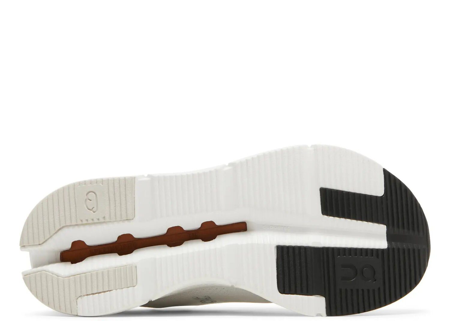 on running cloudnova white pearl brown (w)