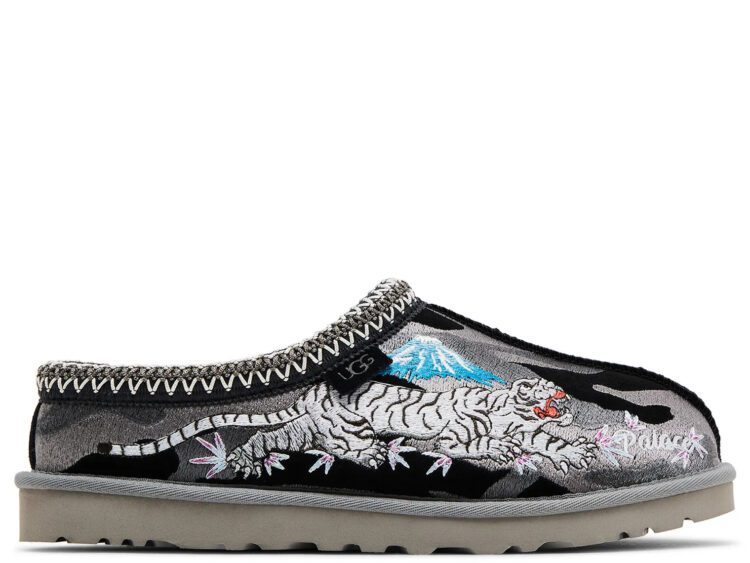 ugg tasman slipper palace black camo