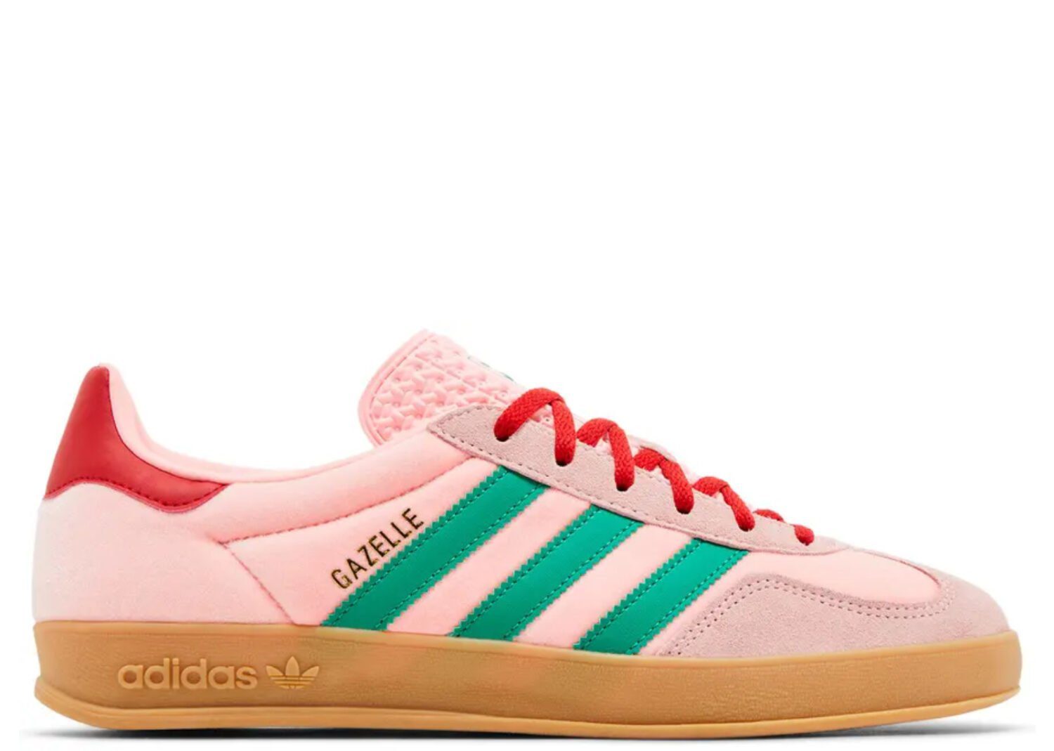 adidas gazelle indoor pink velvet (w)