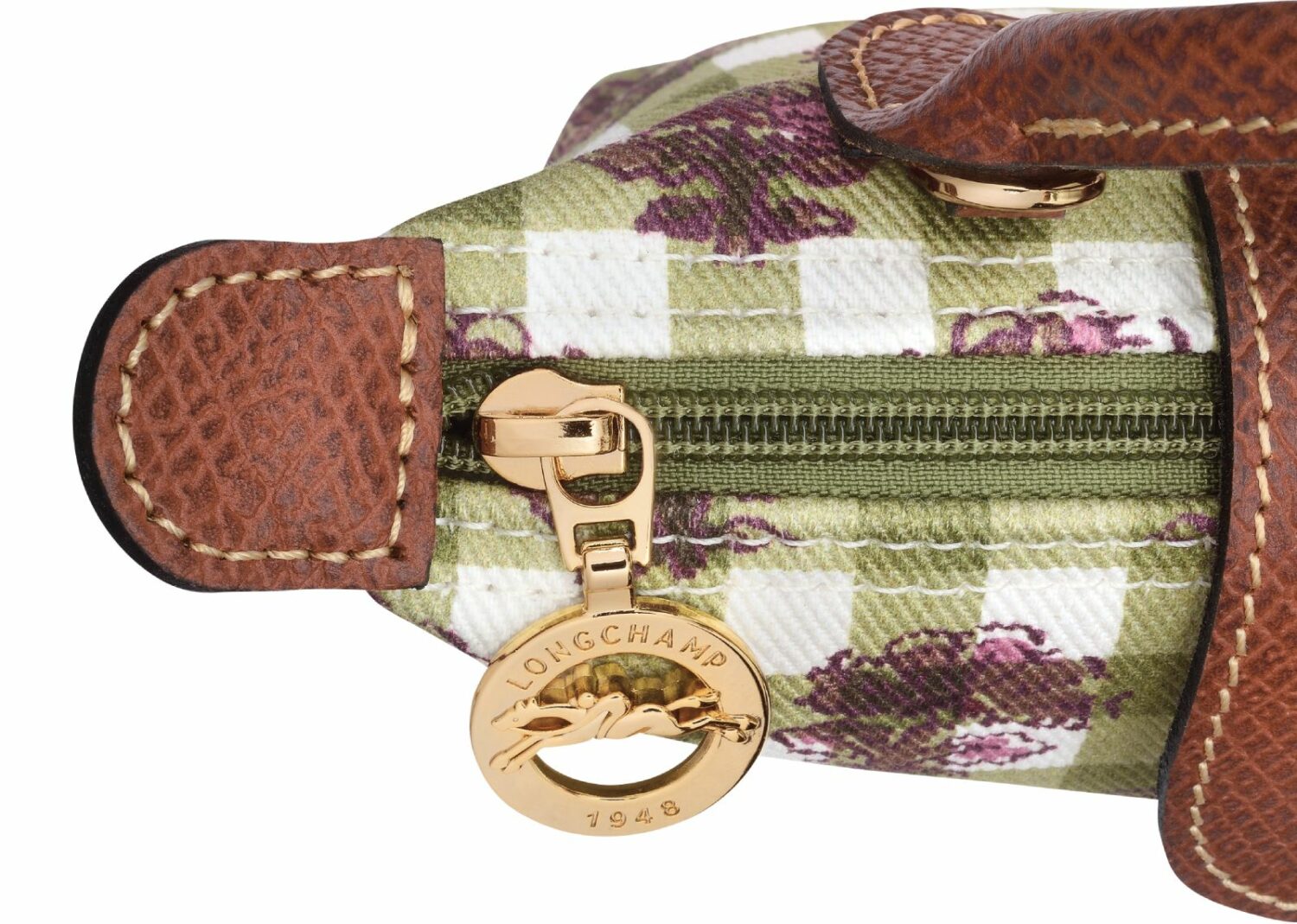 longchamp le pliage collection xs pouch artichoke canvas
