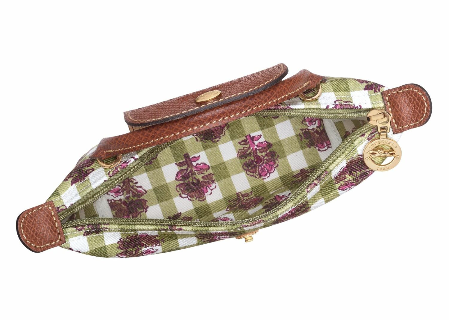 longchamp le pliage collection xs pouch artichoke canvas