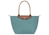 longchamp le pliage original large tote bag eucalyptus
