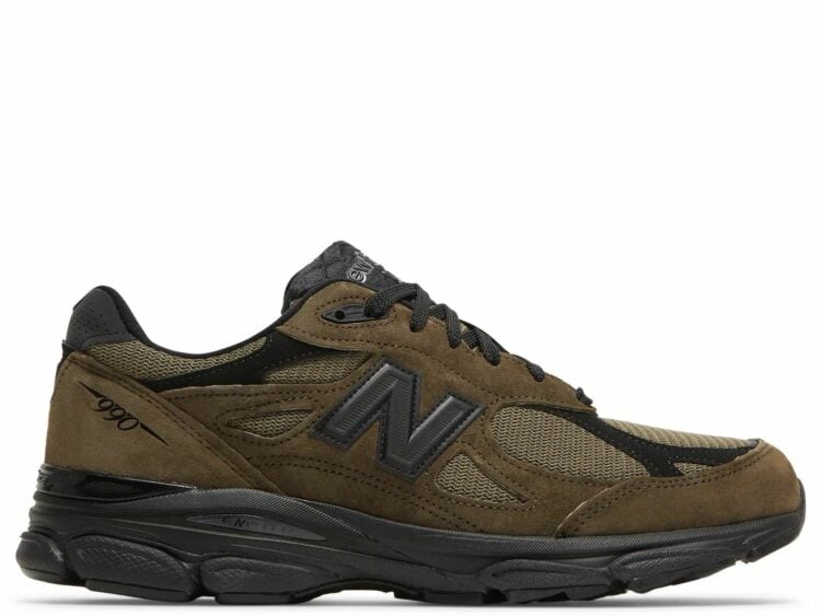 new balance 990v3 miusa jjjjound brown black