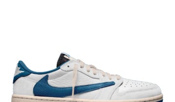 Nike Air Jordan 1 Retro Low OG SP Fragment x Travis Scott Sail Military Blue
