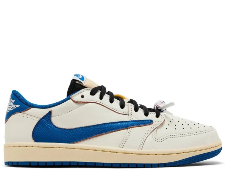 nike air jordan 1 retro low og sp fragment x travis scott sail military blue