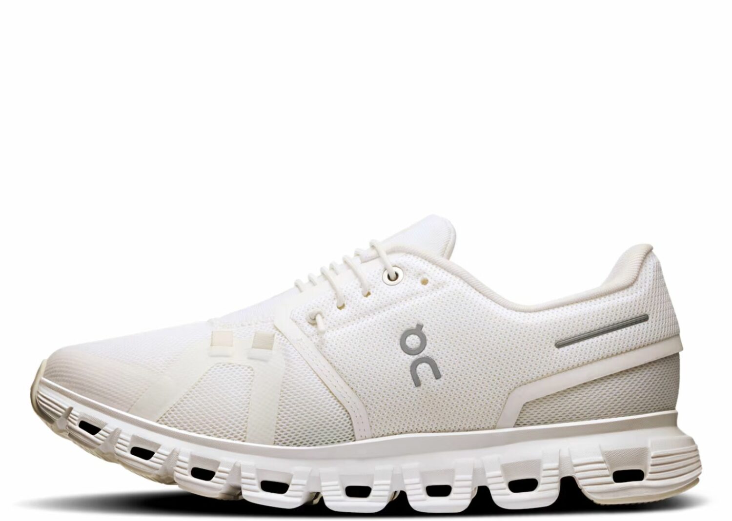 on running cloud 6 all white (w)