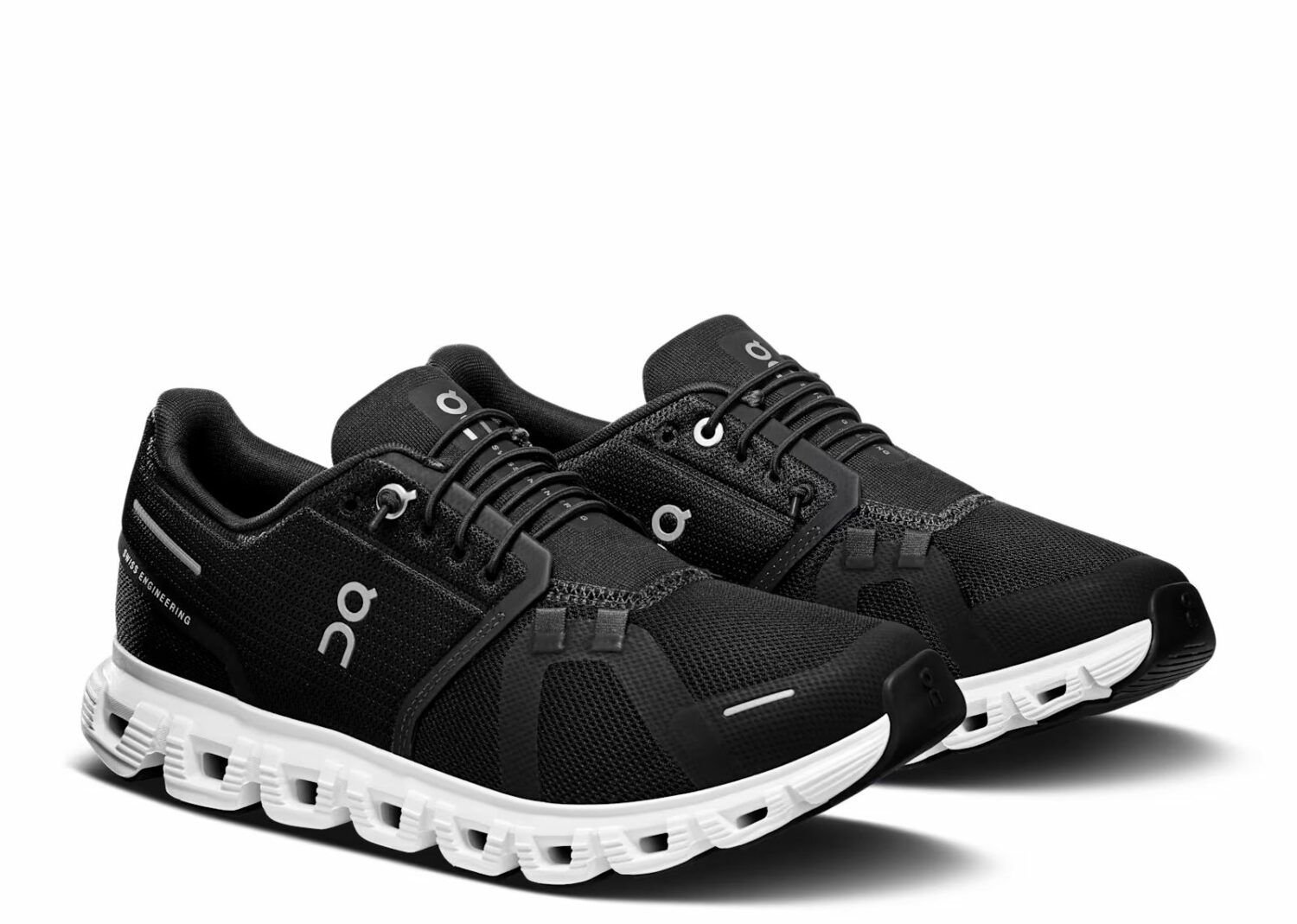 on running cloud 6 black white (w)
