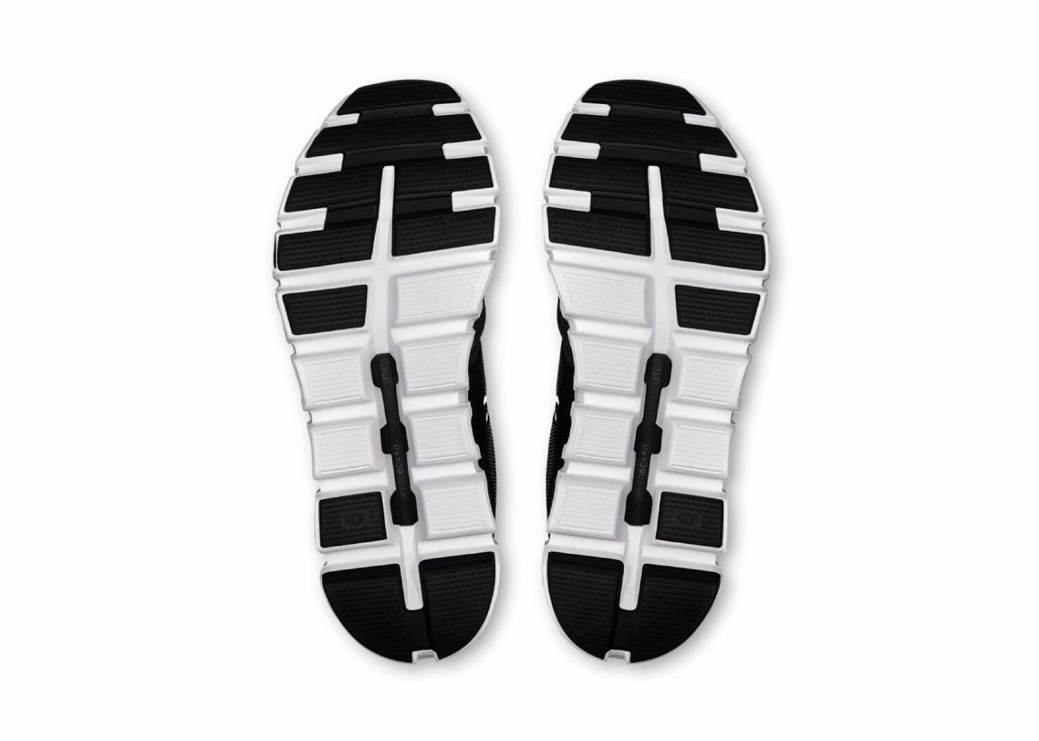 on running cloud 6 black white (w)