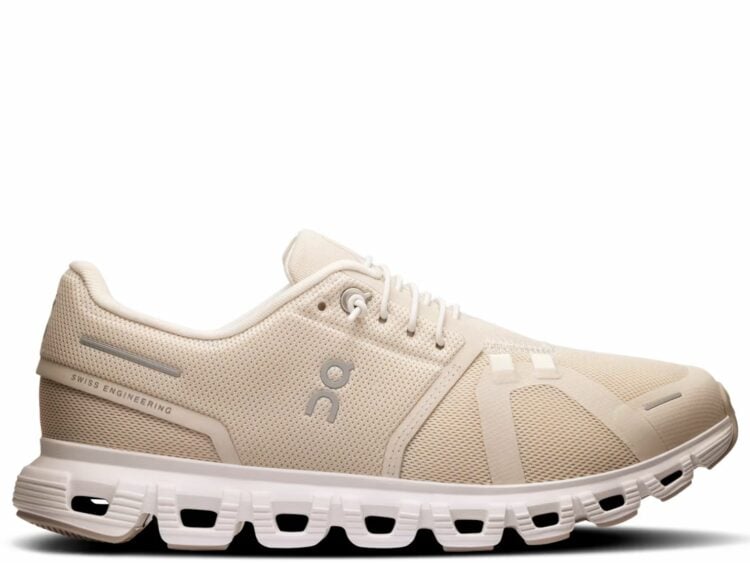 on running cloud 6 pearl white (w)