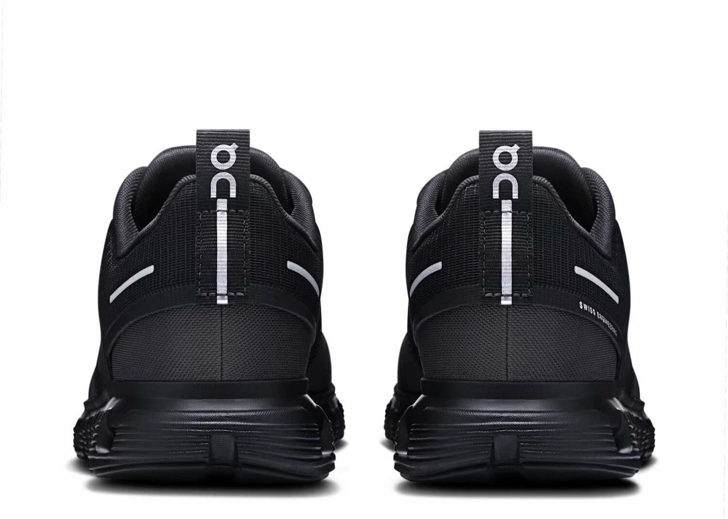 on running cloud 6 waterproof all black (w)
