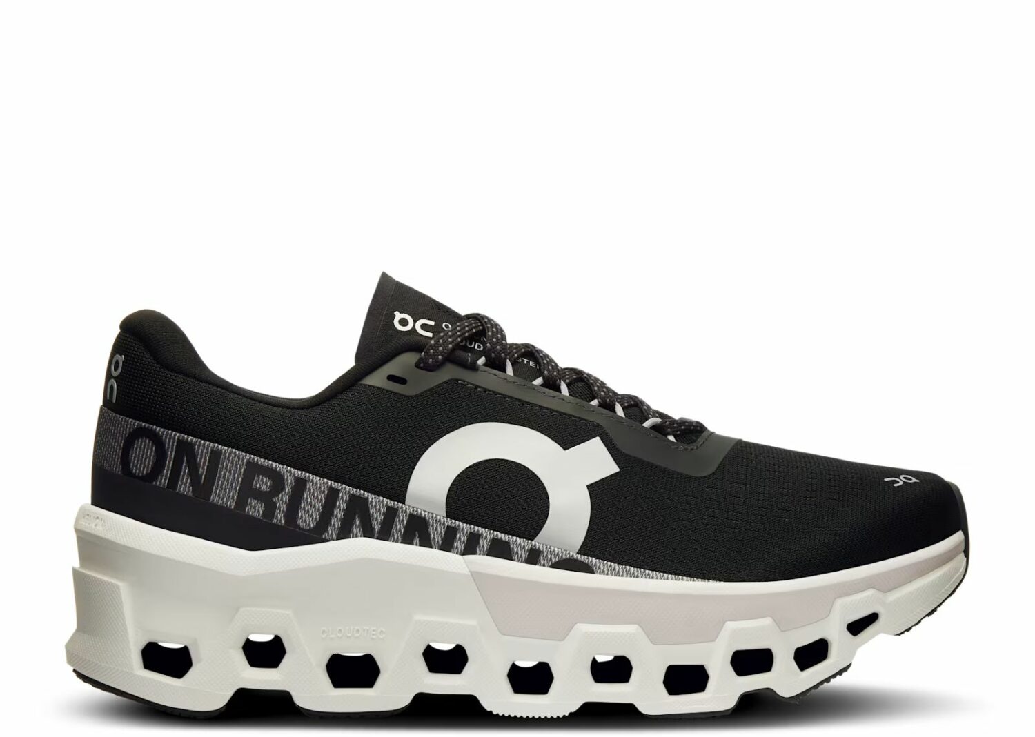 on running cloudmonster 2 black frost (w)
