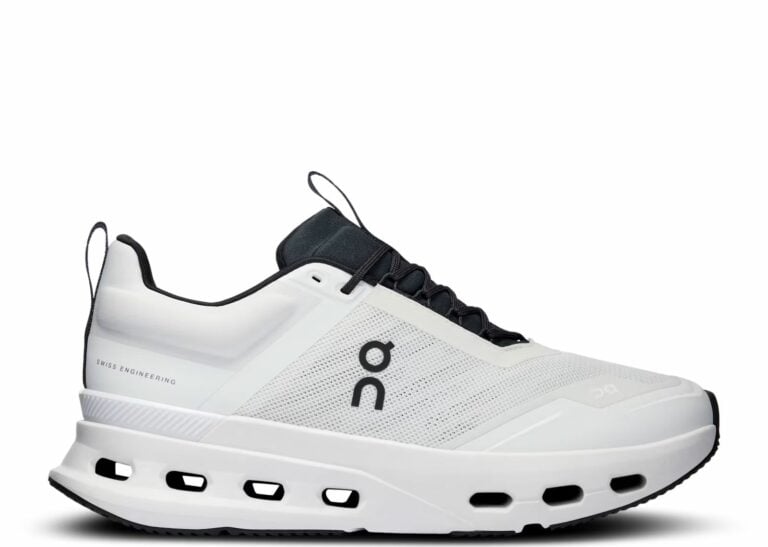 on running cloudnova x white black (w)