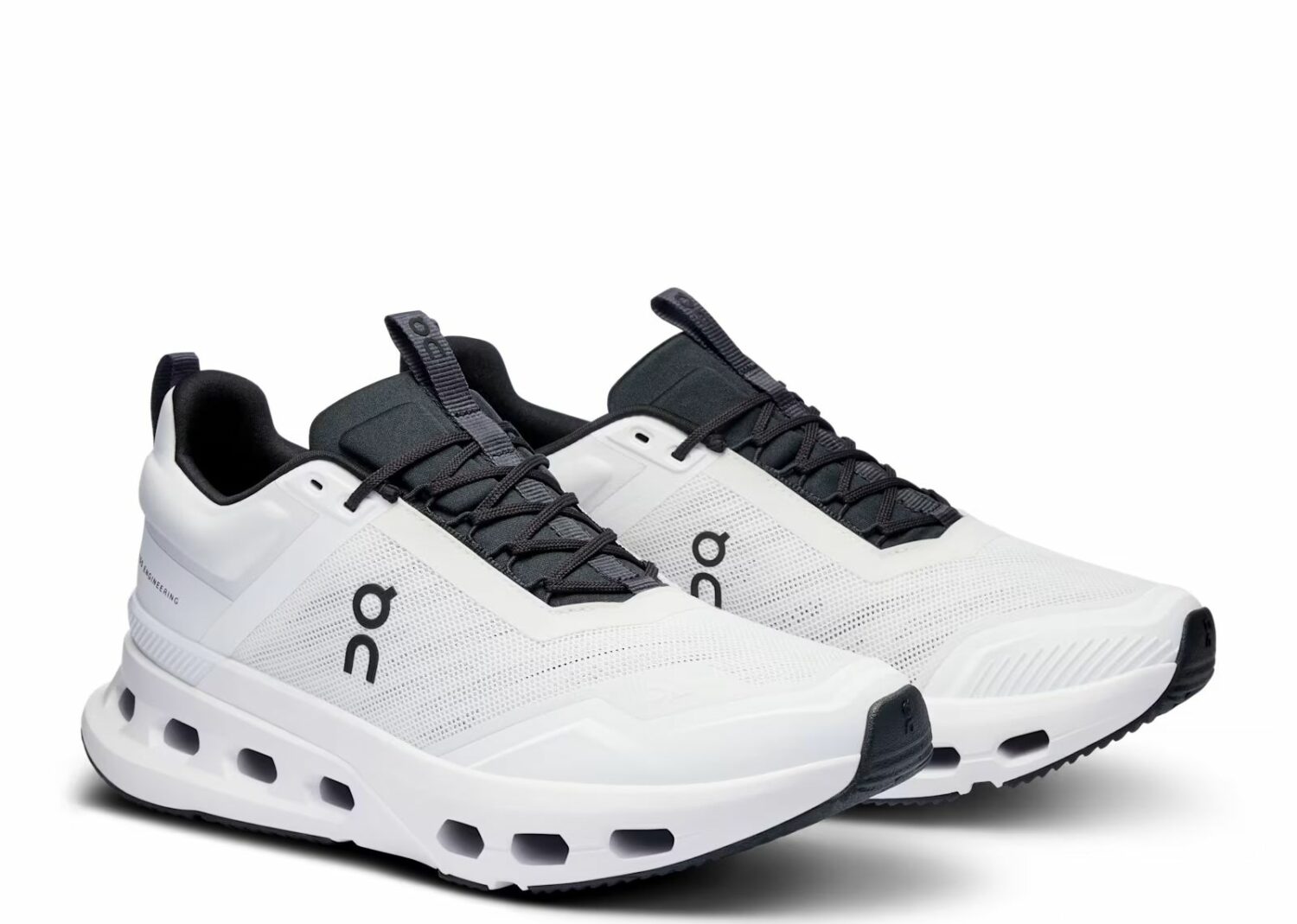on running cloudnova x white black (w)