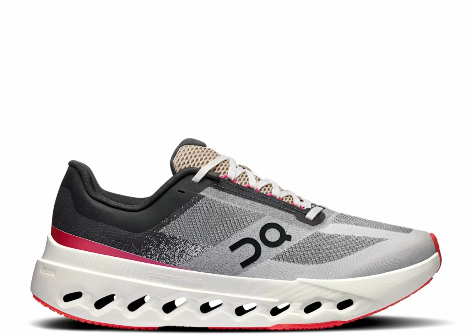 on running cloudsurfer next black white (w)
