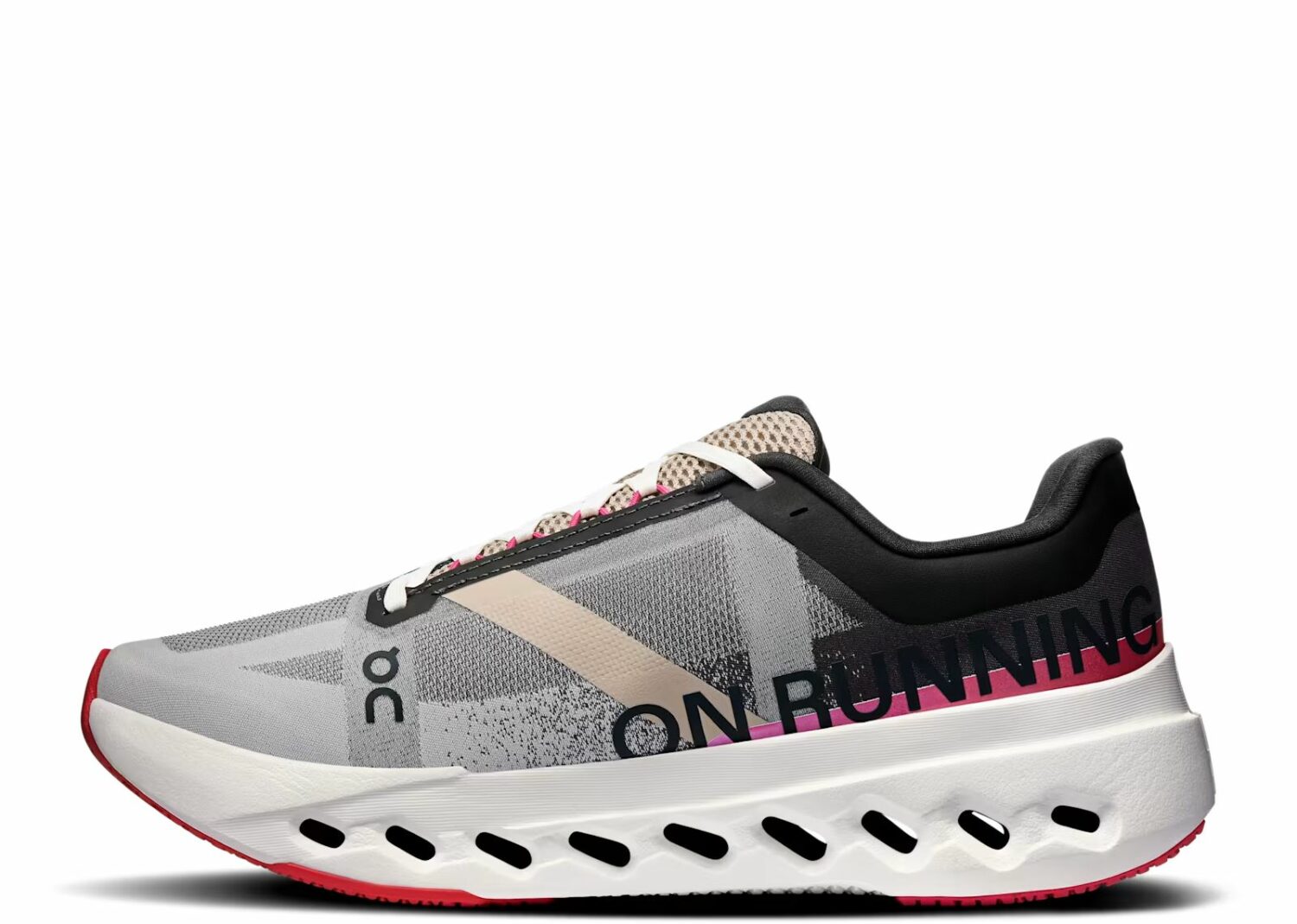 on running cloudsurfer next black white (w)
