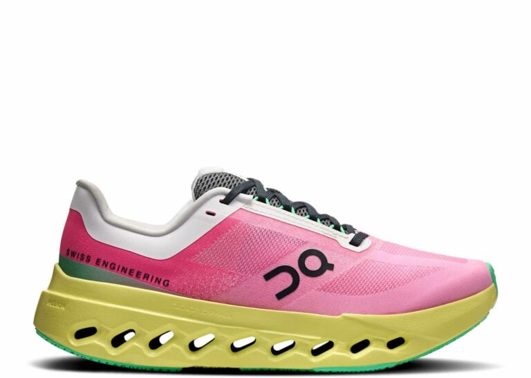 on running cloudsurfer next pink limelight (w)