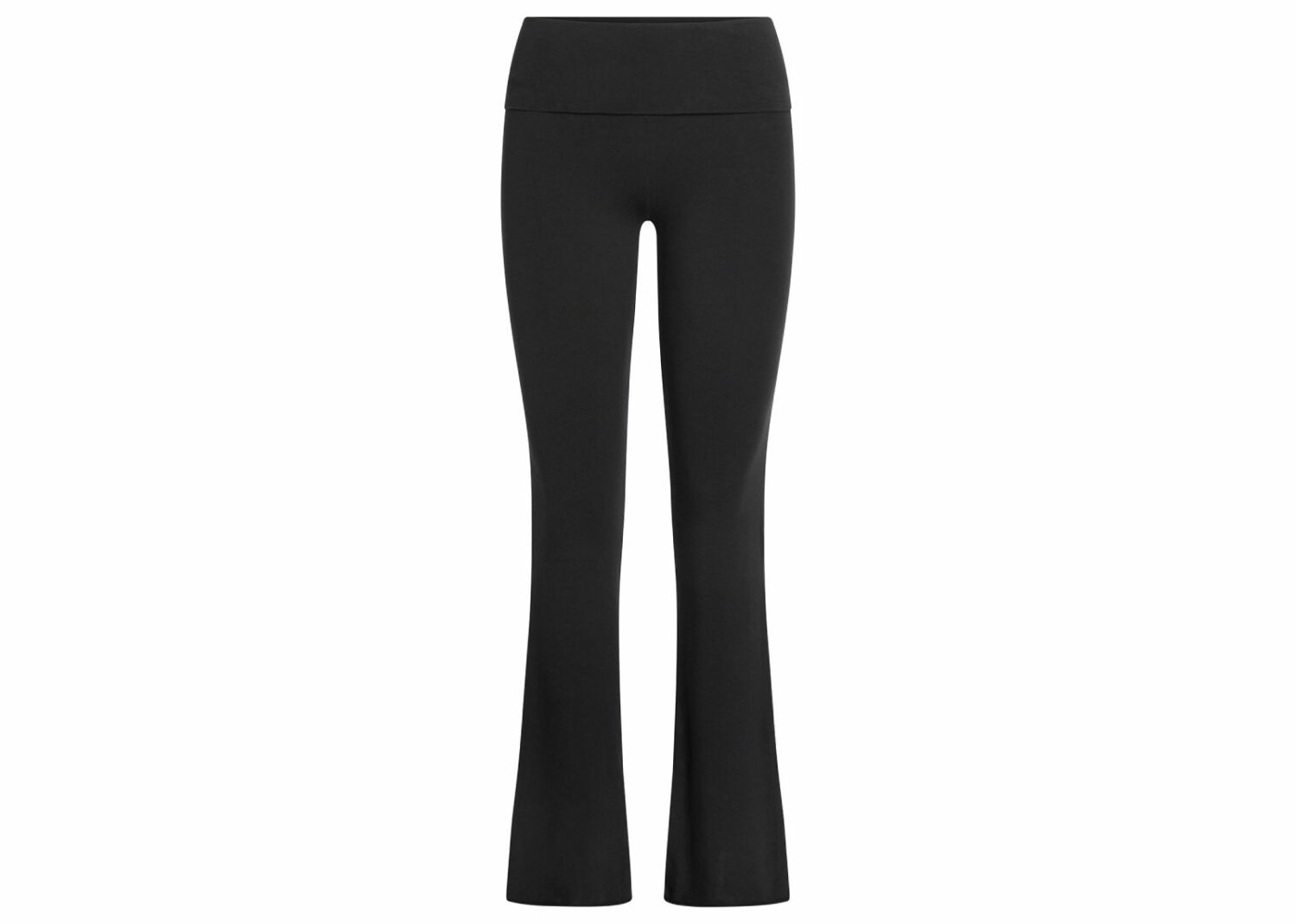 skims cotton jersey foldover pant soot
