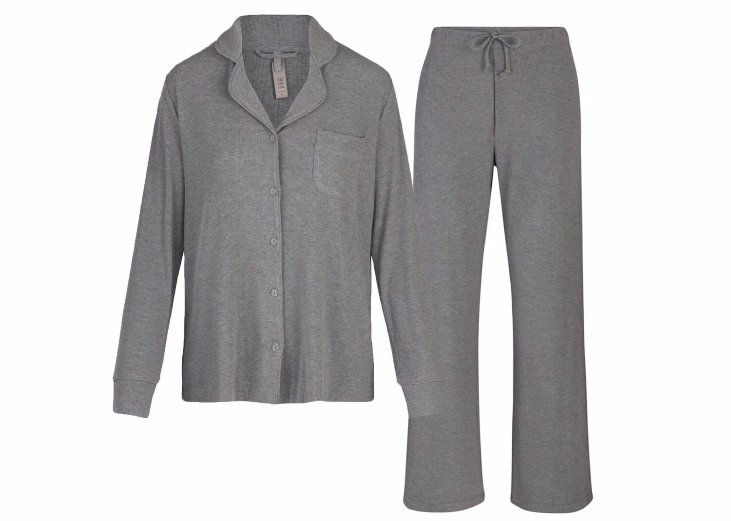 skims soft lounge sleep set heather grey