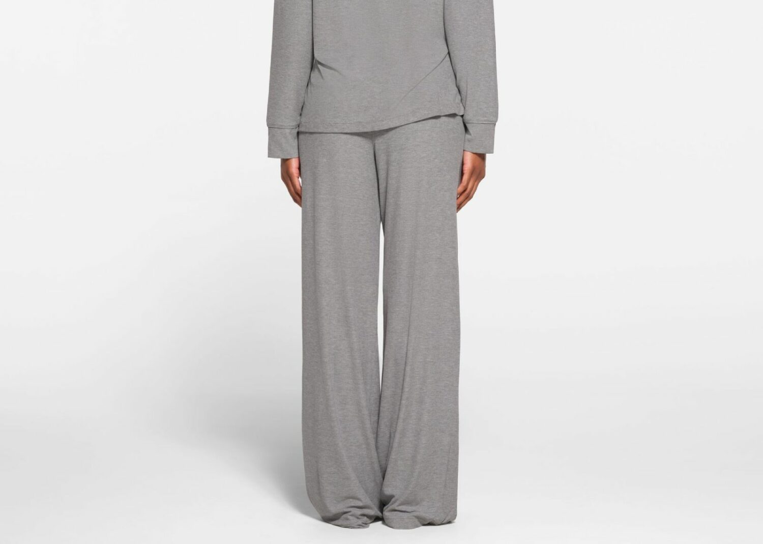 skims soft lounge sleep set heather grey