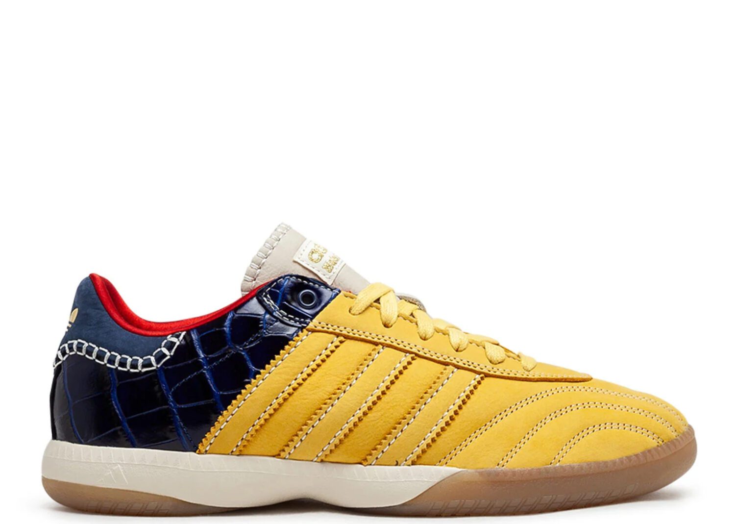 adidas samba millennium wales bonner fade gold navy croc