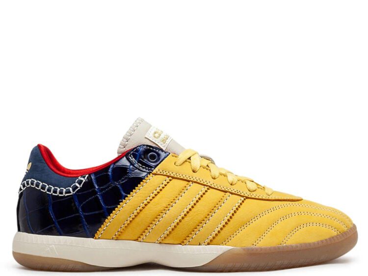 adidas samba millennium wales bonner fade gold navy croc