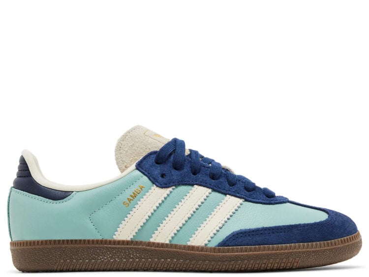 adidas samba og hazy green night indigo (w)