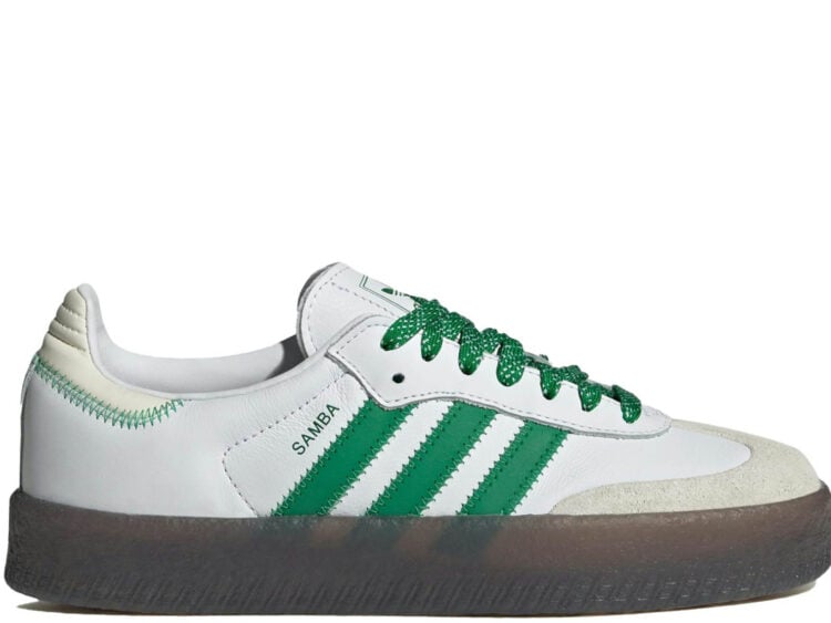adidas Sambae Cloud White Green (W)