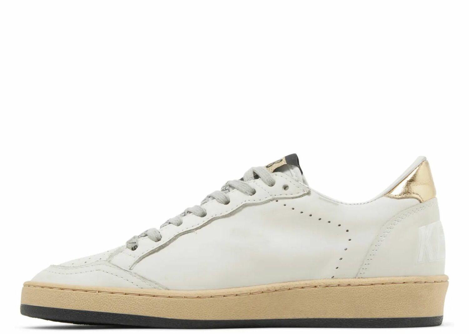 golden goose ball star gold star gold heel (w)