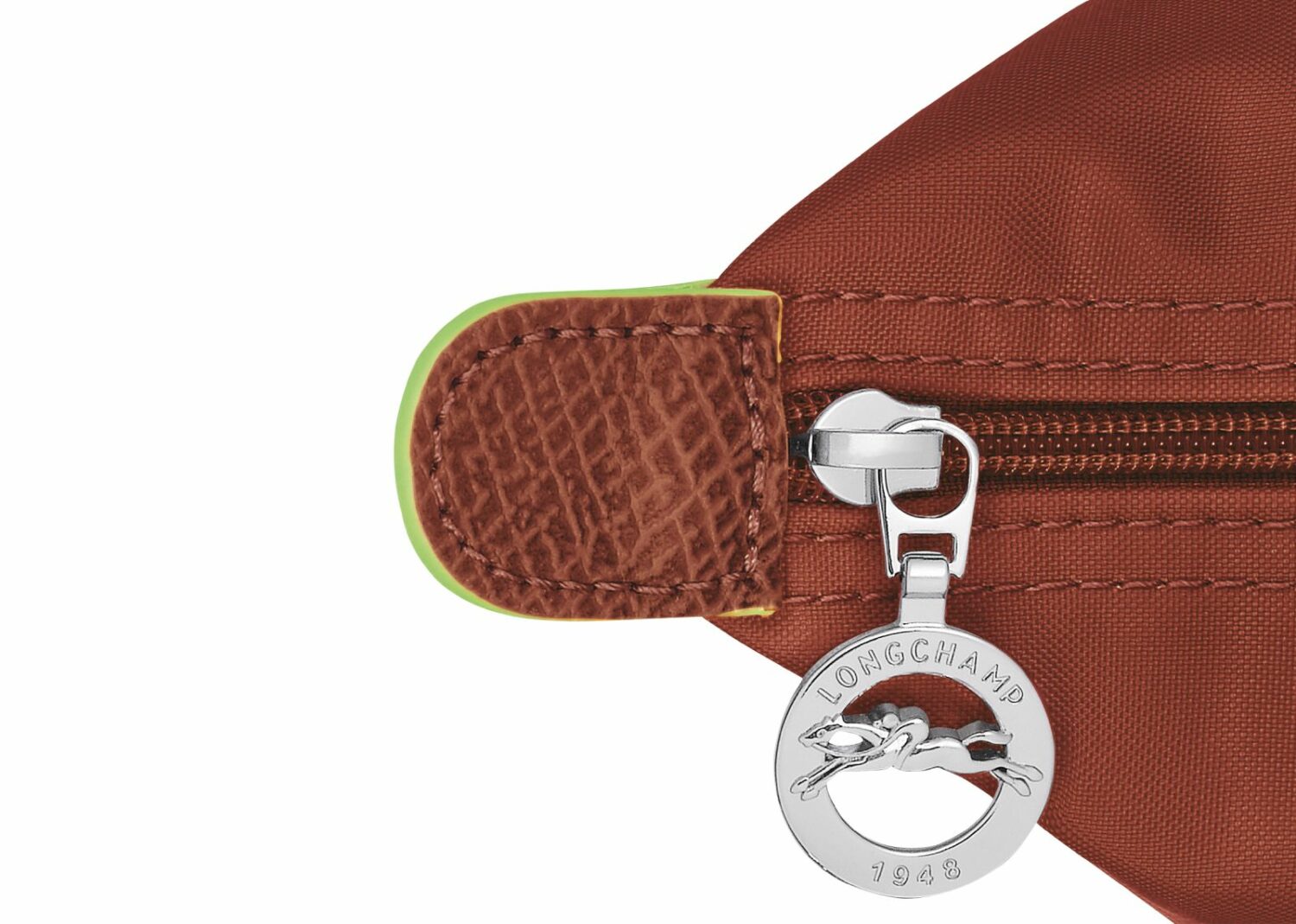 longchamp le pliage green large tote bag chestnut