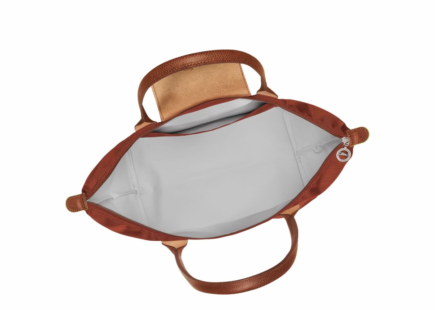 longchamp le pliage green large tote bag chestnut