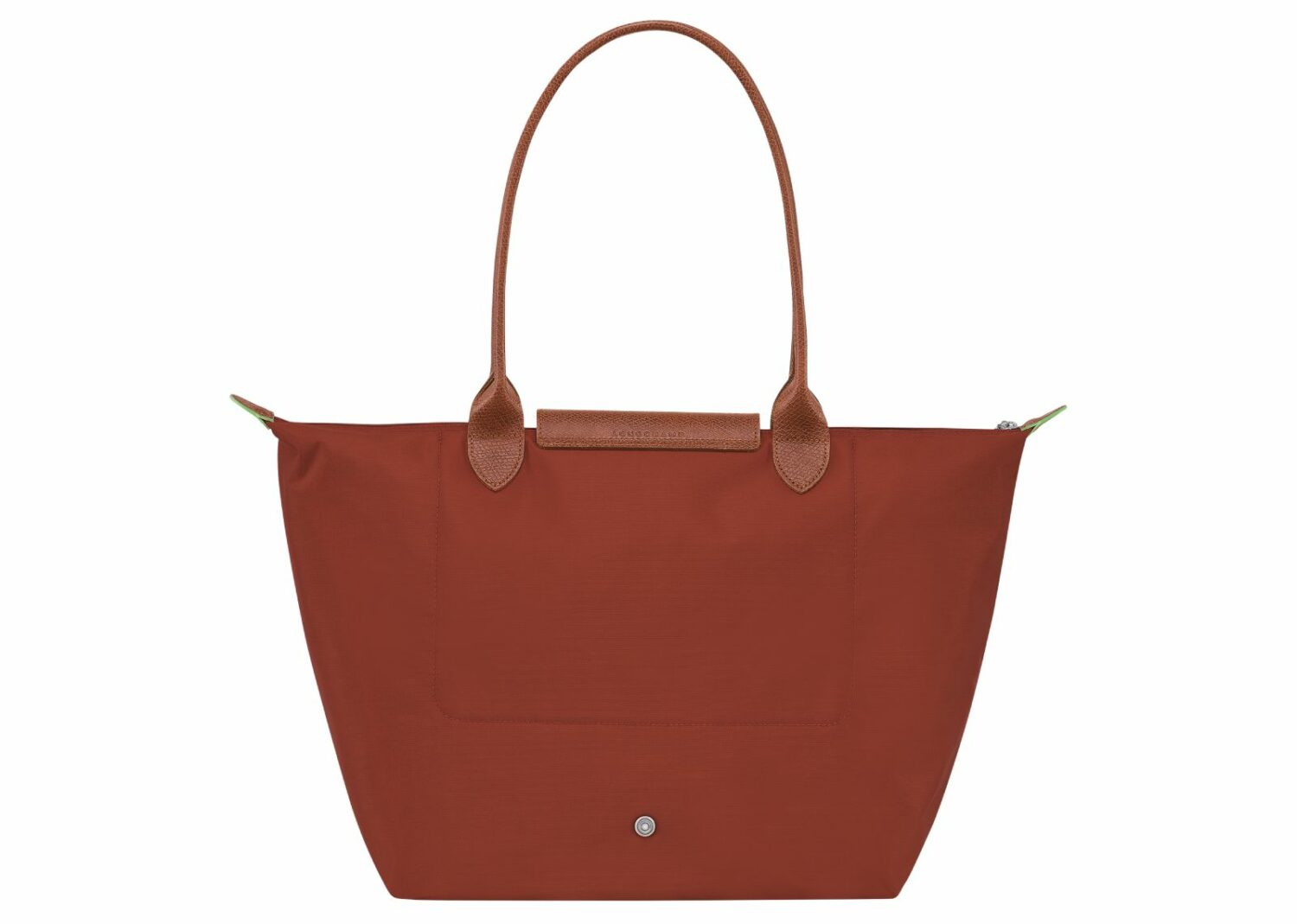 longchamp le pliage green large tote bag chestnut