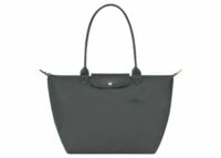 longchamp le pliage green large tote bag graphite