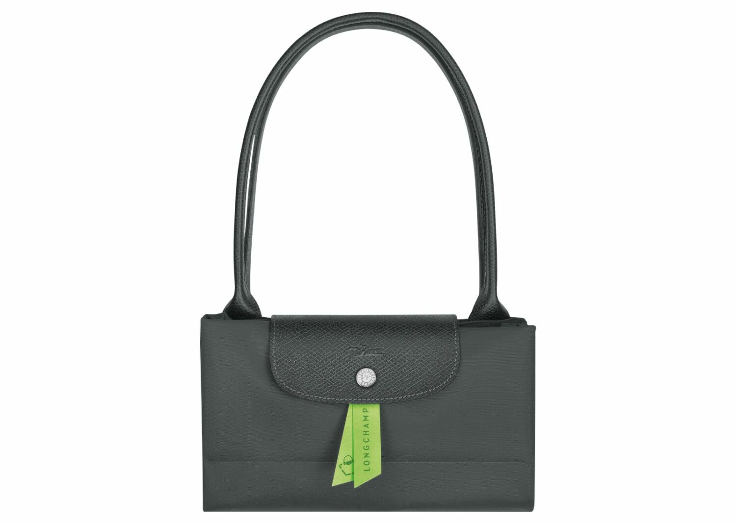 longchamp le pliage green large tote bag graphite