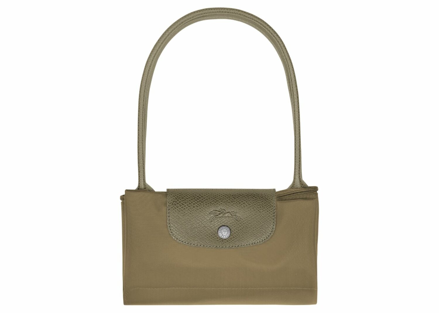 longchamp le pliage green medium tote bag artichoke