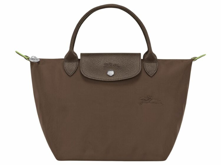 longchamp le pliage green small handbag terra