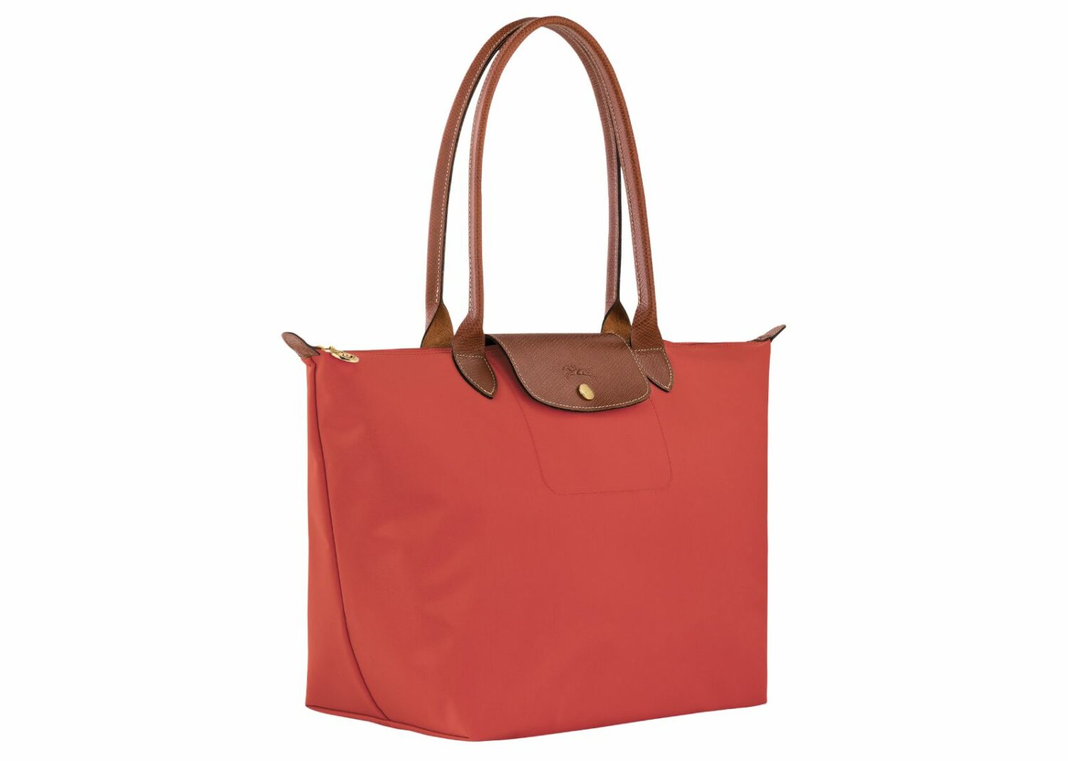 longchamp le pliage original large tote bag tomato