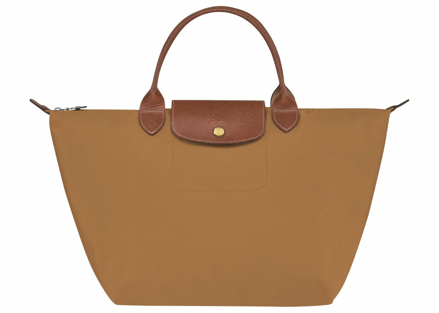 longchamp le pliage original medium handbag fawn