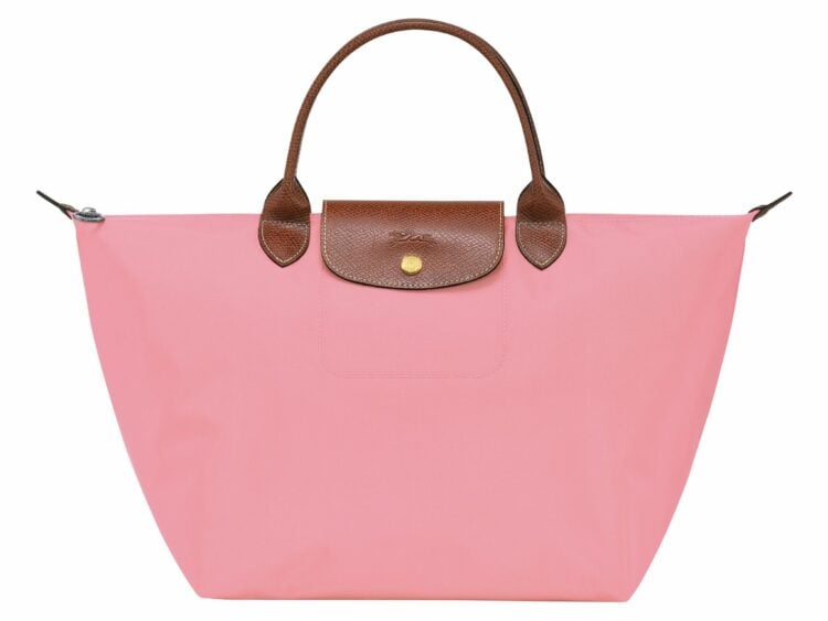 longchamp le pliage original medium handbag marshmallow