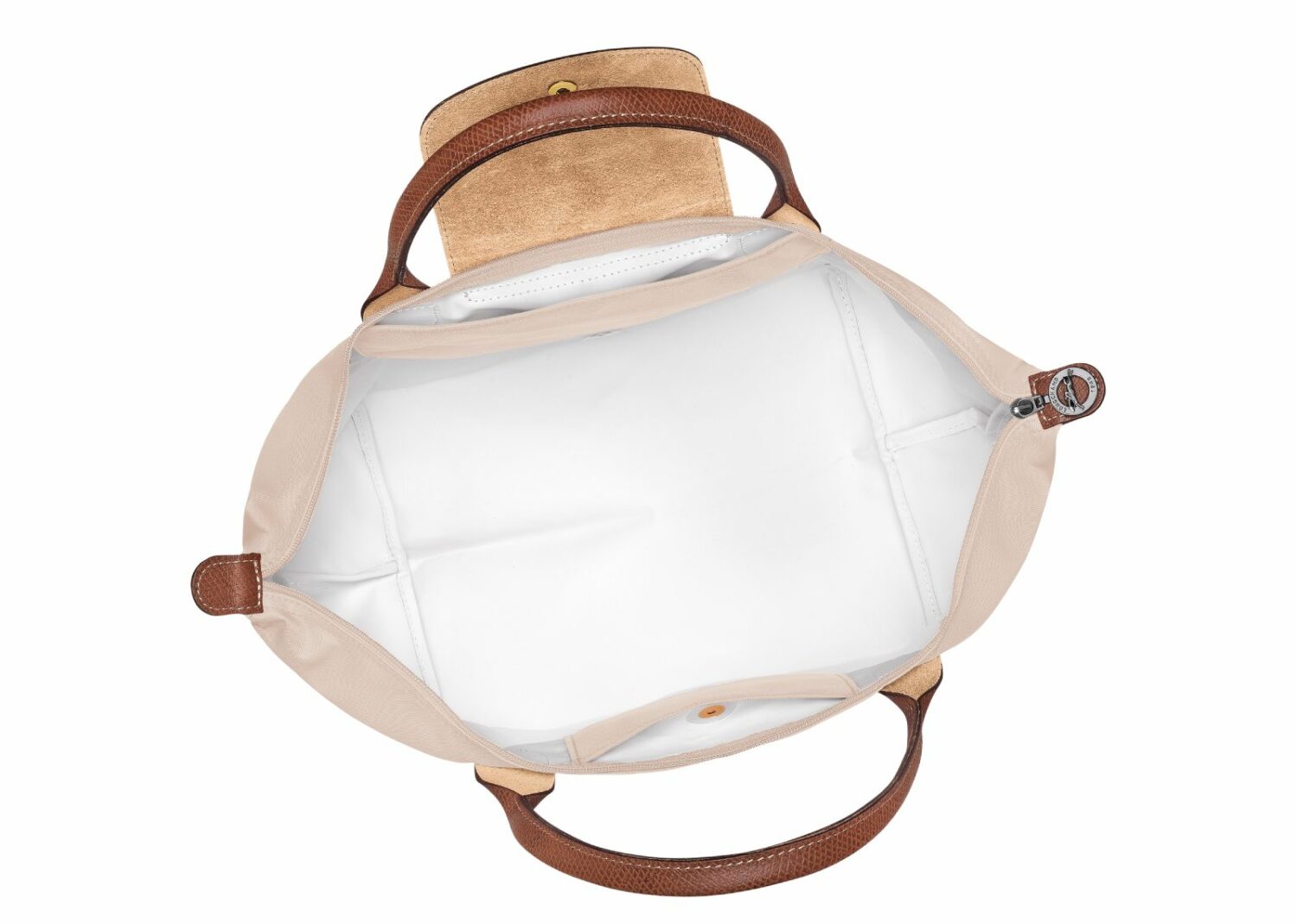 longchamp le pliage original medium handbag paper