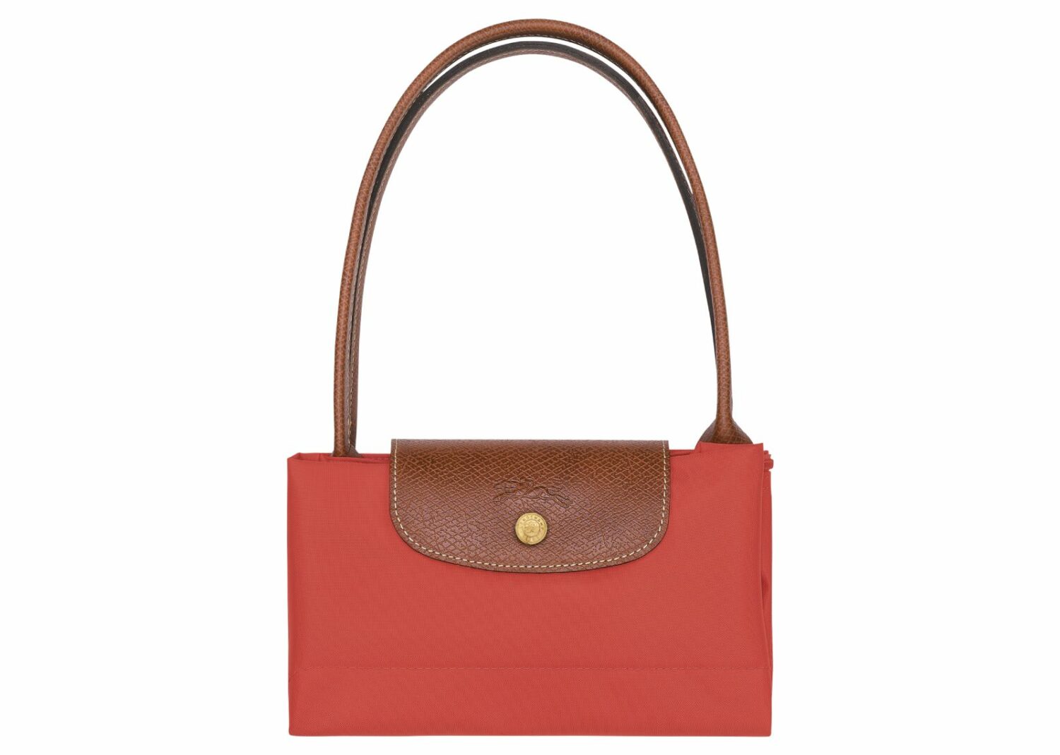 longchamp le pliage original medium tote bag tomato