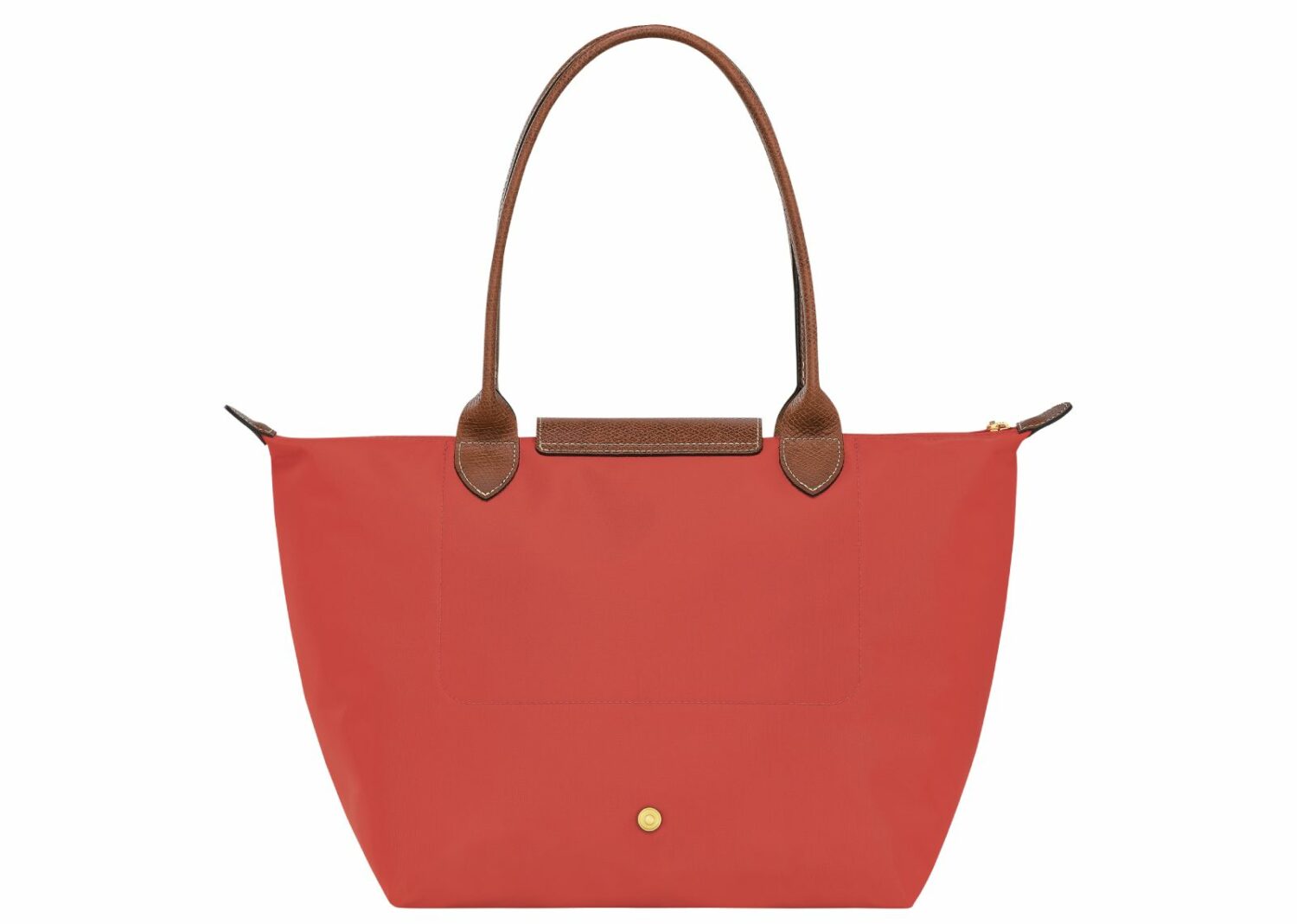 longchamp le pliage original medium tote bag tomato