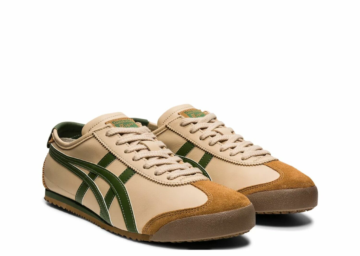 onitsuka tiger mexico 66 beige grass green